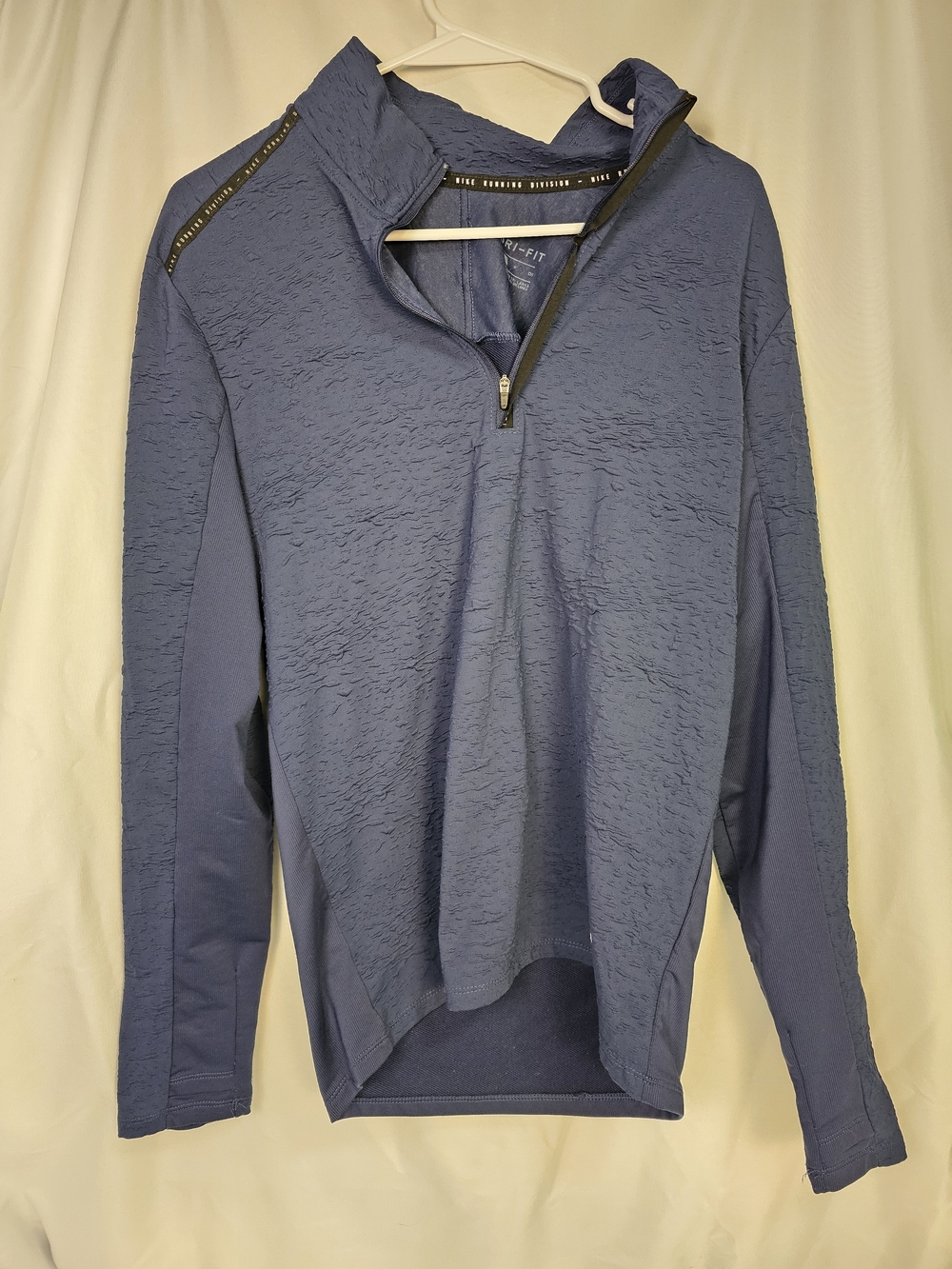 Nike Women's Navy Quarter-Zip Performance Pullover